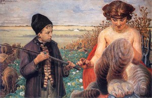 Jacek Malczewski - Pokusa Fortuny